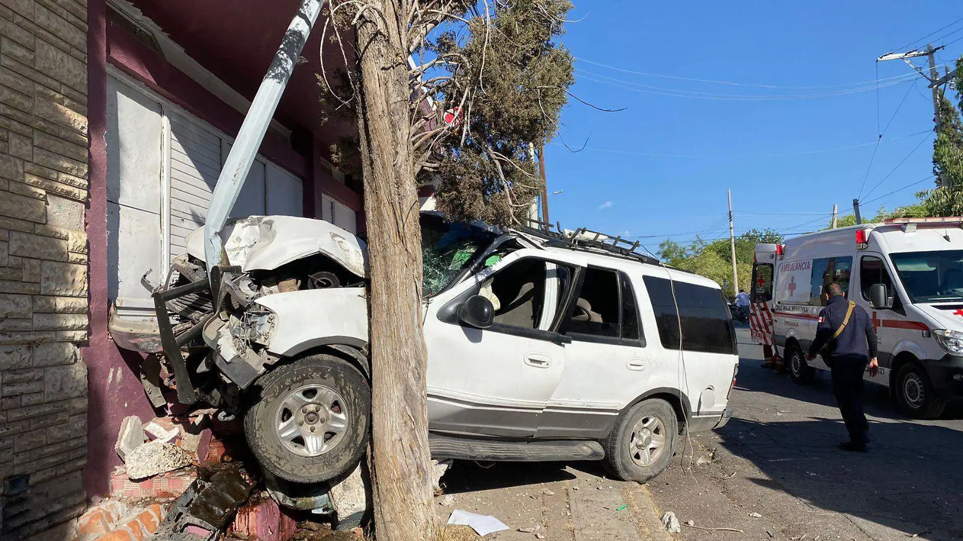 choque en la Santa Rosa